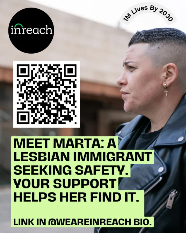 🏳️‍🌈 Meet Marta: a lesbian immigrant in Chicago navigating growing fears of detention and deportation as anti-immigrant policies intensify.

Marta opened her phone’s web browser and visited the free InReach website—quickly finding an affirming lawyer to understand her rights, a vetted therapist to support her through the stress of the immigration system, and a safe medical clinic that respects her identity and immigration status.

InReach connects LGBTQ+ community members like Marta with safe, verified resources when it matters most. 💚 Your donation keeps this life-saving platform free and accessible to all who need it.

✨ Every gift is matched through July 31!

Donate today (🔗 in bio): http://bit.ly/inreach-1M-lives-by-2030

#SafeHelpIsInReach #1MLivesBy2030 #ImmigrantsWelcome #RefugeesWelcome